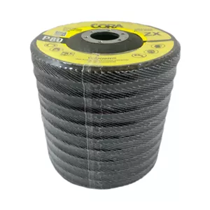سنباده فلاپ دیسک کورا پلاس مدل 110-115 بسته 10 عددی