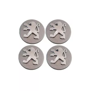 در پوش وسط رینگ خودرو چیکال مدل CH 0903 مناسب برای پژو بسته 4 عددی