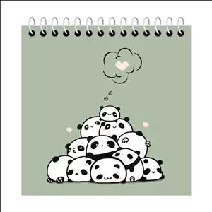 دفترچه یادداشت 50 برگ آلبالو مدل پاندا فانتزی کد 4081