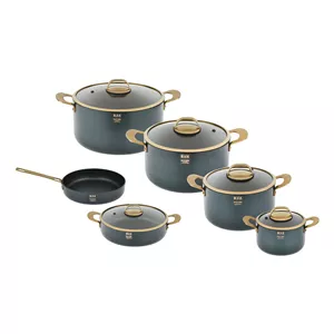 سرویس قابلمه و تابه گرانیتی 11 پارچه  بی وی کی مدل گلکسی کد VK714611