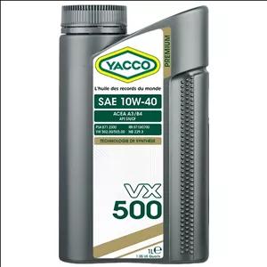  روغن موتور یاکو مدلVX500 10W40 حجم یک لیتر