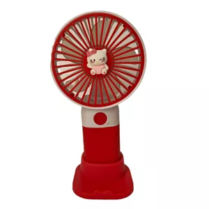 پنکه شارژی مدل هلو کیتی ظرفیت 1200 میلی‌آمپر ساعت