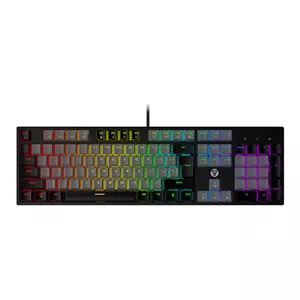 کیبورد گیمینگ فنتک مدل ATOM104 MK886V2Redswitch