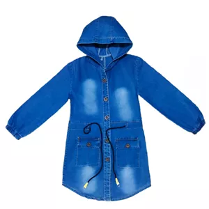 مانتو دخترانه مدل جین کد H210