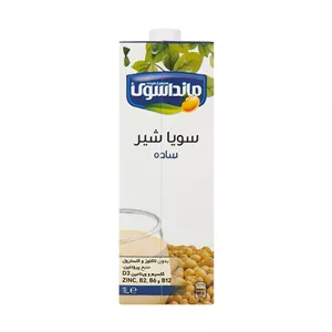 شیر سویا مانداسوی - 1 لیتر 