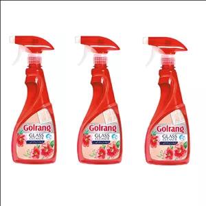 شیشه پاک کن گلرنگ مدل گلها حجم 500 میلی لیتر مجموعه 3 عددی