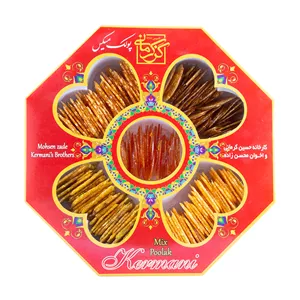پولکی مخلوط 5 طعم کرمانی - 450 گرم\n