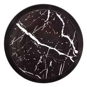 سینی بدون دسته مهروز مدل 6004 مرمر سایز 40×40 سانتی متر
