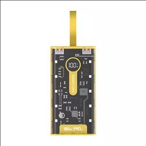 پاوربانک 66 وات آلیسون مدل ALS-S76 ظرفیت 20000 میلی‌آمپرساعت به همراه یک عدد کابل USB-C