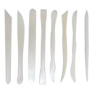 ابزار سفالگری مدل درنا مجموعه 8 عددی