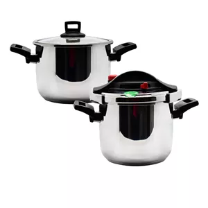 زودپز دوقلو کاراجا کد 6881 گنجایش 6 لیتر 