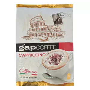پودر کاپوچینو گپ کافی 20 گرم بسته 20 عددی