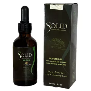 روغن آرگان نرم کننده سالید مدل 01 مناسب برای انواع مو حجم 50 میلی لیتر