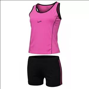 ست تاپ و شلوارک راحتی زنانه مدل ساده