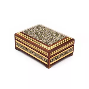 جا کارتی خاتم‌کاری چوبی مدل 811-2
