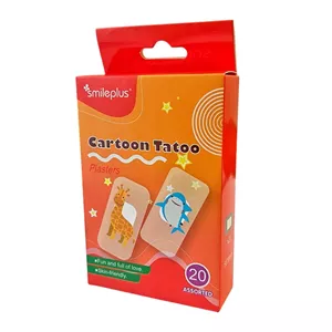 چسب زخم اسمایل پلاس مدل کودک کد 3529 بسته 20 عددی