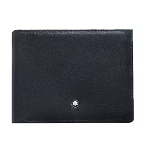 کیف پول مون بلان مدل افقی چرم طبیعی کد 829