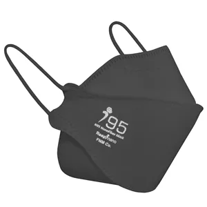 ماسک تنفسی ریما مدل سه بعدی نوجوان N95 نانو کد black_MF95 بسته 25 عددی