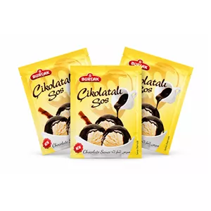 سس شکلاتی بورچاک (Burçak) - 120 گرم بسته سه عددی