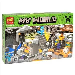 ساختنی 577 قطعه بلا مدل ماینکرافت کد 10470