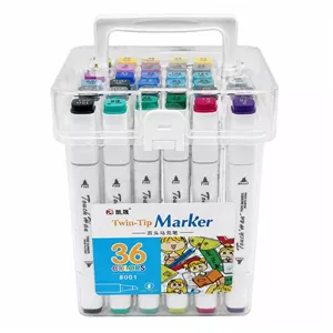 ماژیک راندو تاچ مدل دو سر کد 8001 بسته 36 عددی