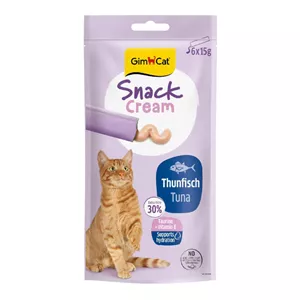 بستنی گربه جیم کت مدل Snack Cream Duo با طعم ماهی تن وزن 90 گرم