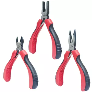 انبر دست، انبر دم‌باریک و انبر سیم‌چین تیوان مدل TW-3 مجموعه 3 عددی