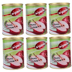 کمپوت سیب ماهوند - 350 گرم مجموعه دوازده عددی