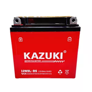 باتری موتورسیکلت 12 ولت 9 آمپر کازوکی مدل 12v9Lbs