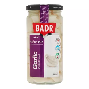 ترشی سیر مروارید بدر - 380 گرم 