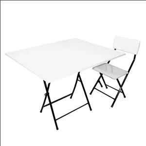 میز و صندلی سفری تاشو تک نفره میزیمو کد 1803 مجموعه 2 عددی