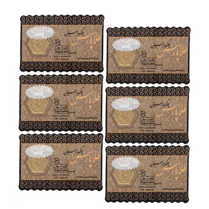 سکه گرمی طلا 18 عیار پارسس مدل 500 بسته 6 عددی 