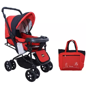 کالسکه ورسا کد 1091 به همراه ساک لوازم کودک