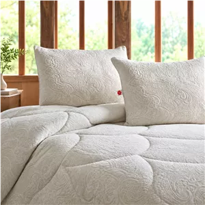  لحاف کاتن باکس مدل Posh C.F دو نفره سایز 195x215 سانتی متر 