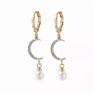 گوشواره زنانه ماصرم مدل ماه کد ER2092