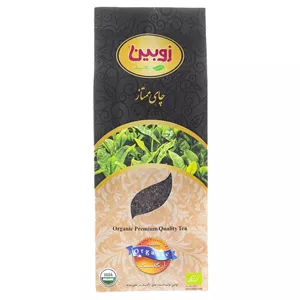 چای سیاه ممتاز ارگانیک زوبین مقدار 400 گرم