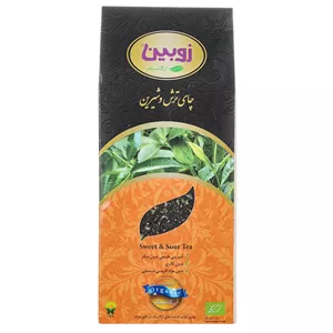 چای سیاه مخلوط ترش و شیرین ارگانیک زوبین مقدار 180 گرم