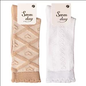 جوراب ساق بلند بچگانه سون دی کد SDY1-3 مجموعه 2 عددی