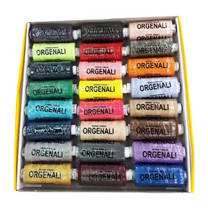 نخ خیاطی اورجینال بسته 24 عددی