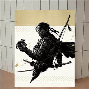 تابلو شاسی مدل گیمینگ گوست اف سوشیما ghost of tsushima کد 1244