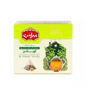 دمنوش آویشن کیسه هرمی بهرامن بسته 12 عددی