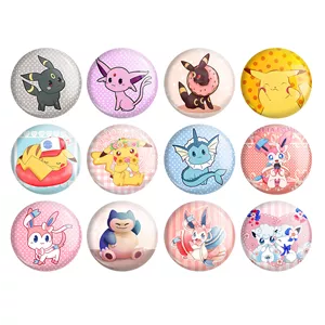 پیکسل خندالو مدل انیمه پوکمون کد 944 مجموعه 12 عددی