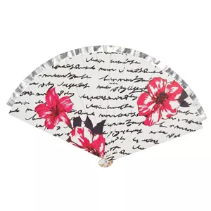 باد بزن مدل باغ گل کد q13