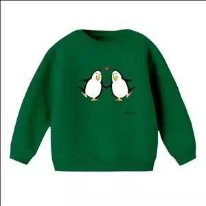 سویشرت بچگانه مدل پنگوئن های عاشق 