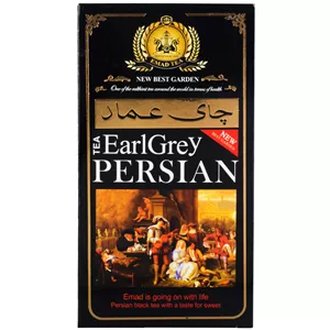 چای ایرانی معطر عماد مدل ارل گری مقدار 400 گرم