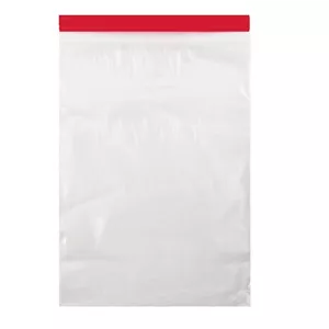 کیسه زیپ دار مدل دو زیپ کد 6X8 بسته 100 عددی