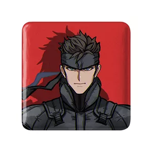 پیکسل خندالو طرح بازی متال گیر (Metal Gear) مدل مربعی کد 33128