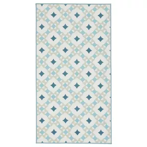 گلیم ماشینی ایکیا مدل GOKVALLA