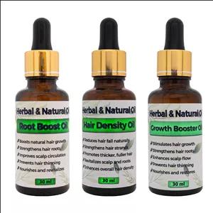 روغن ضد ریزش مو ، رویش دهنده مو و تقویت رشد مو مدل  A حجم 90 میلی لیتری بسته 3 عددی