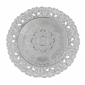 سینی مدل تاج سایز 38*38 سانتی متر
